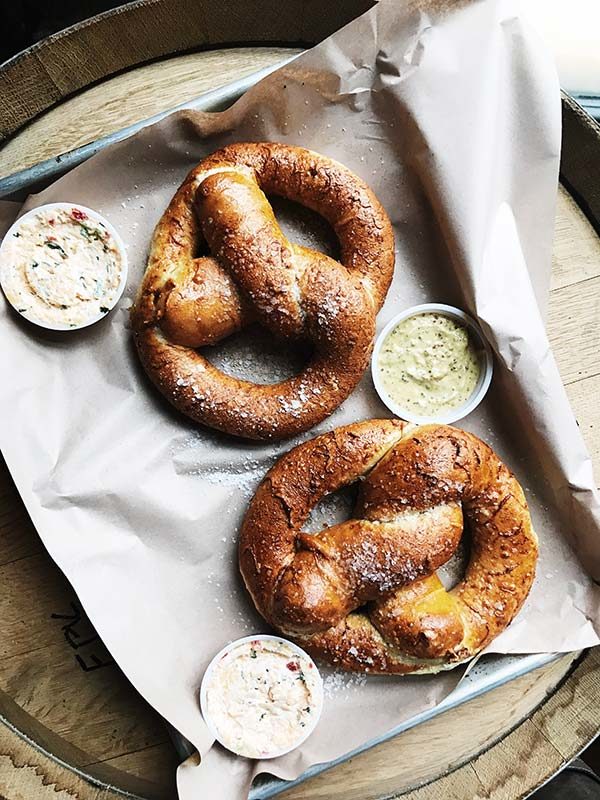 Amazing Soft Pretzels from Omaha's Brickway Brewery and Distillery