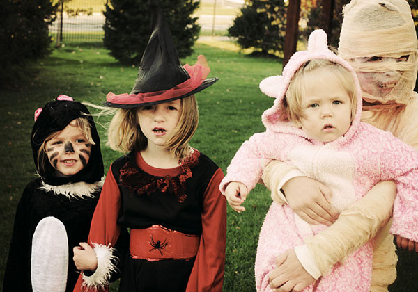 The Doyle Kids Halloween 2010 Ella Kelly Jacob and Leah