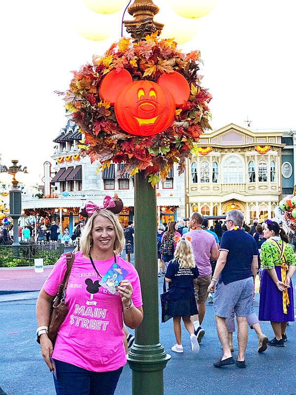 Kristen at Mickey's Not So Scary Halloween Party at Magic Kingdom