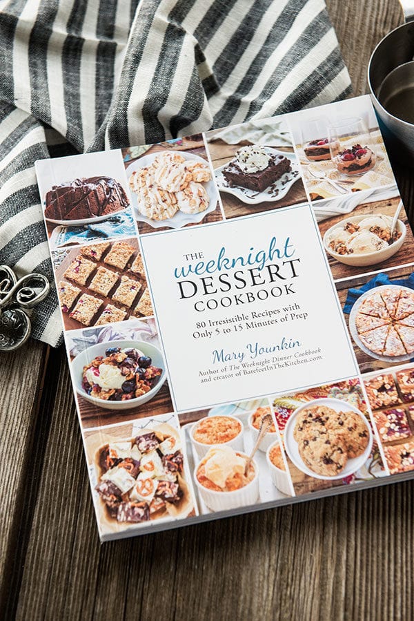 Cover of the Weeknight Dessert Cookbook by Mary Younkin