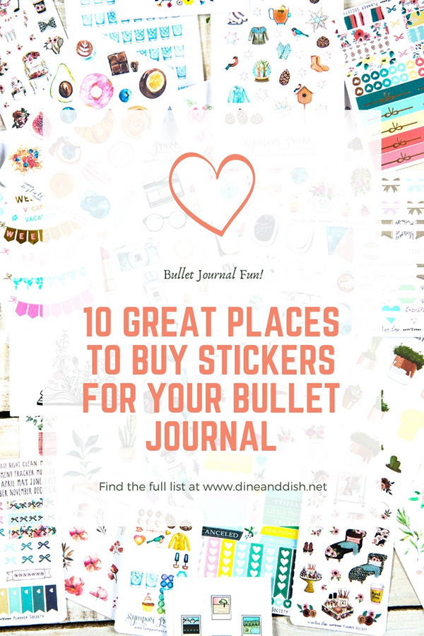 STICKERS Digital Journal Stickers Days of the Week Bundle 4 set of 3 