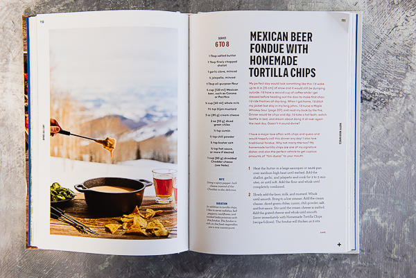 Image is Mexican Beer Fondue from the Apres All Day Cookbook